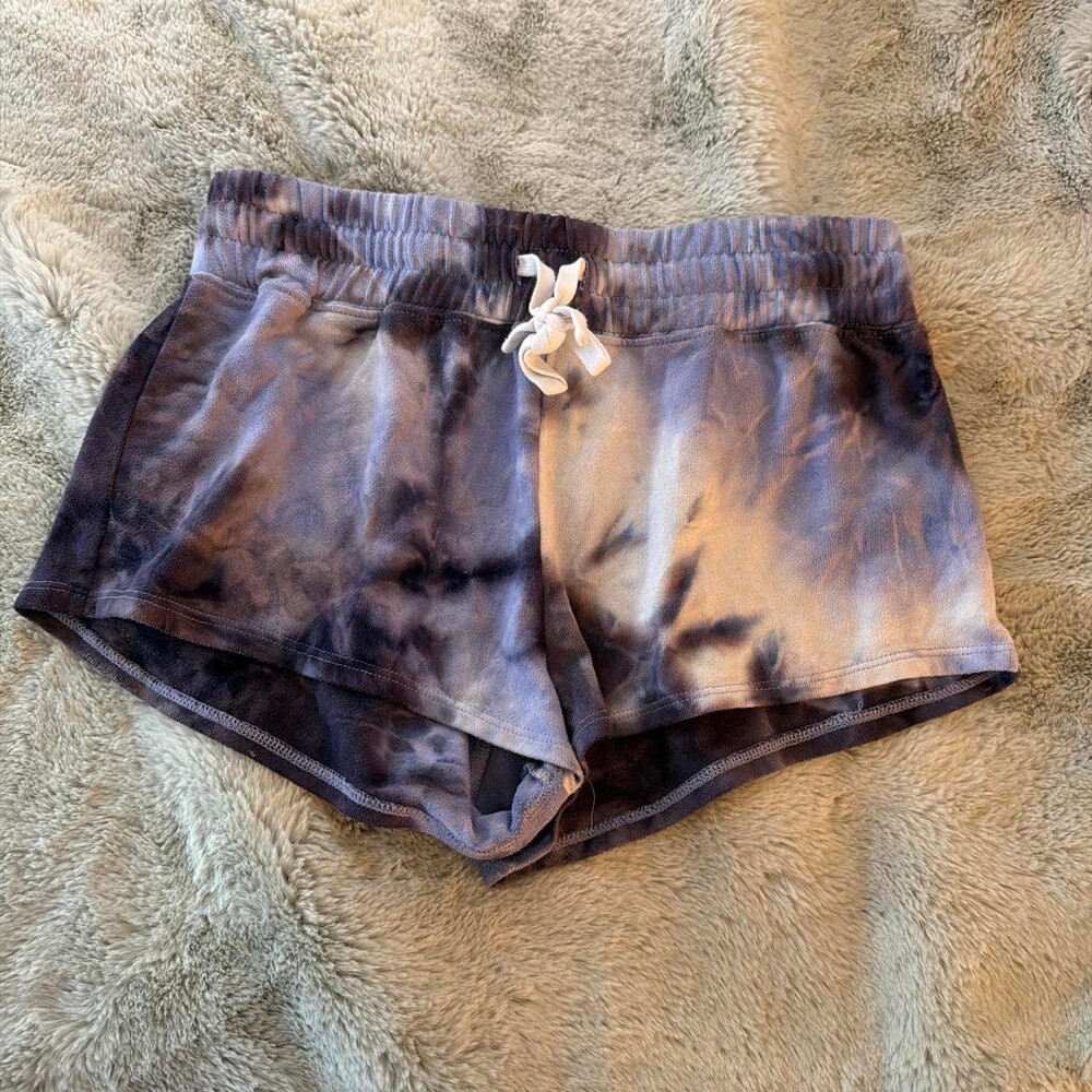 Garage Women's Purple and Blue Shorts